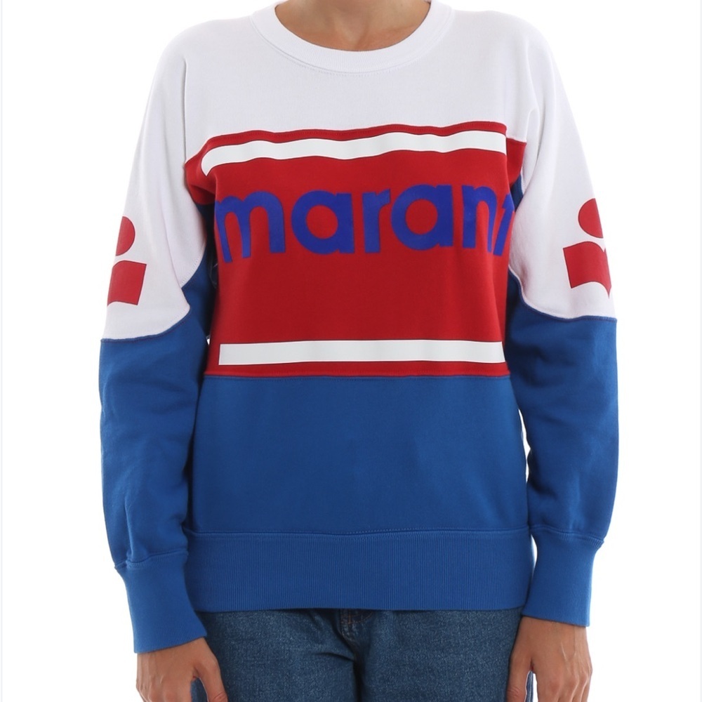 Colorblock Sweatshirt with Logo